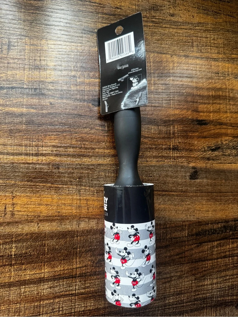 Disney Mickey Mouse Lint Roller 60 Sheets NWT Pet Hair Remover Clothes Cleaner